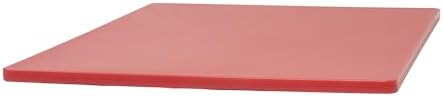 Winco 15" x 20" Red Heavy-Duty Cutting Board (Set of 6)