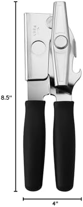 Swing-A-Way Comfort Grip Stainless Steel Can Opener - Black