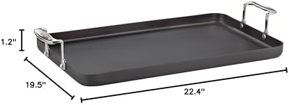 Cuisinart Chef's Classic™ Nonstick Hard Anodized 13" x 20" Double Burner Griddle
