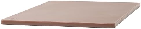 Winco 12" x 18" Brown Cutting Board (Set of 6)