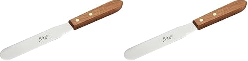Ateco Stainless Steel Blade, 6 Inch, Wood (Pack of 2)
