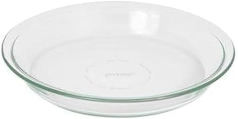 Pyrex (9in) Glass Pie Plate Dish - Made in USA
