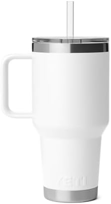 YETI Rambler 35 oz Straw Mug 2.0, White
