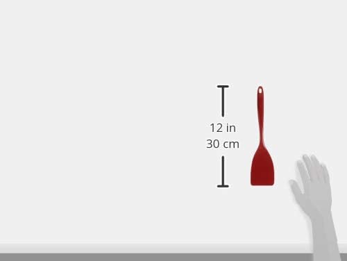 Reston Lloyd Durable Melamine Spatula, Red, 1 Count (Pack of 2)