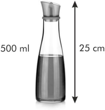 Tescoma Oil Dispenser Bottle, with no-drip Spout, made of glass 500ml (17oz)
