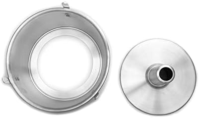 Fox Run Angel Food Cake Pan, Removable Bottom Aluminum 9.75" Reinforced Pan