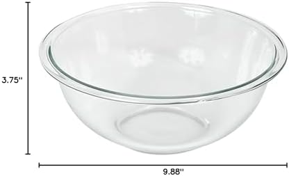 Pyrex 325 (2.5Qt) Glass Mixing Bowl - Made in USA