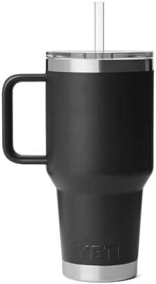 YETI Rambler 35 oz Straw Mug 2.0, Black