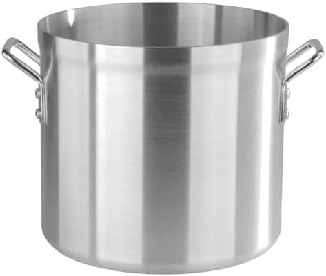 New Star Foodservice 20 Qt Aluminum Stock Pot, No Cover