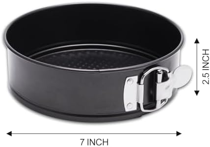 HIWARE 7 Inch Non-stick Springform Cake Pan - Leakproof, Accessories for Instant Pot 6, 8 Qt Pressure Cooker