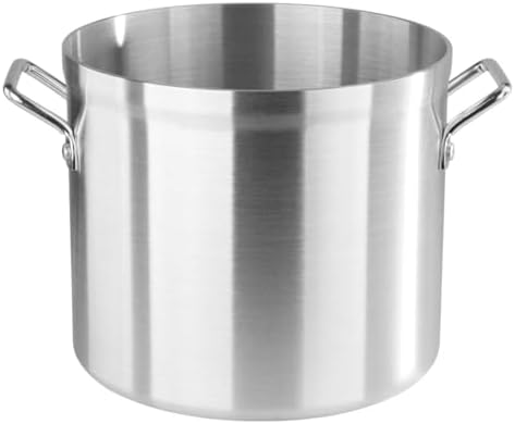 New Star Foodservice 16 Qt Aluminum Stock Pot, No Cover