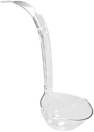 13.5in Clear Plastic Punch Bowl Ladle
