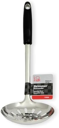 Chef Craft Select Slotted Skimmer, 13.75 inch, Stainless Steel