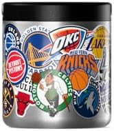 Hydrapeak NBA Officially Licensed All-Team Logo Sticker Print 25oz Stainless Steel Vacuum Insulated Food Jar with Handle, Wide Mouth Leak-Proof Soup Container for Adults, 10 Hours Hot & 16 Hours Cold