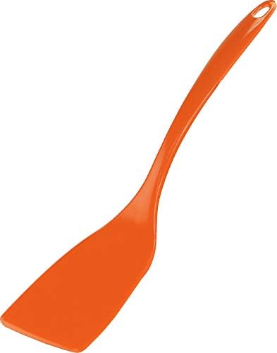 Reston Lloyd Spatula, Turner for Non-stick pans, Heat Resistant, BPA Free Melamine Utensil with Ergonomic Handle,11 inch, Orange