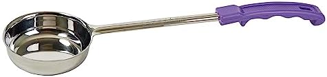 Winco 6 oz Red Stainless Steel Food Portioner