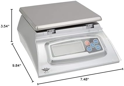 Bakers Math Kitchen Scale by My Weight - KD8000 , Silver