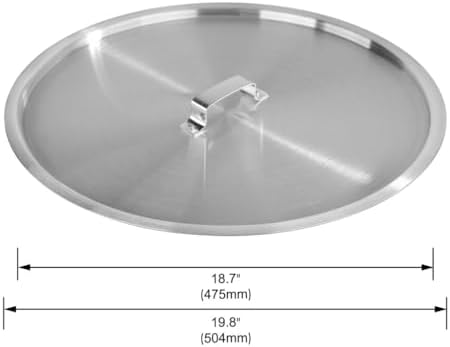 New Star Foodservice Aluminum Stock Pot Cover for 80 QT Stock Pot (10301669)