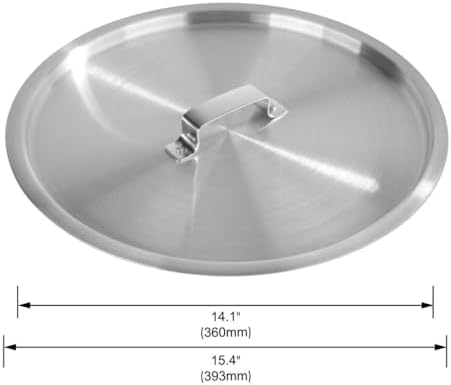 New Star Foodservice Aluminum Stock Pot Cover for 40 QT Stock Pot (10301666)