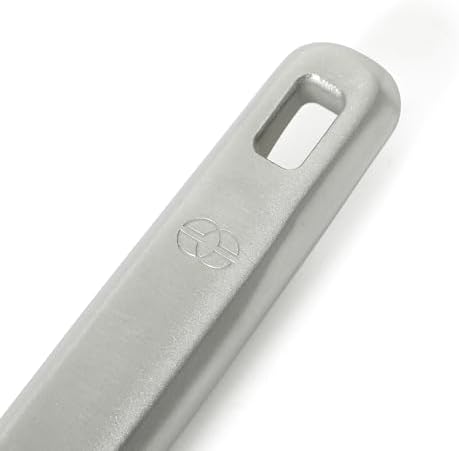 Calphalon Prime Slotted Spatula, Slotted Fish Turner, Stainless Steel Kitchen Flipping Spatula, Flexible Heavy-Gauge Heat Resistant for Seafood, Weighted Handle for Control