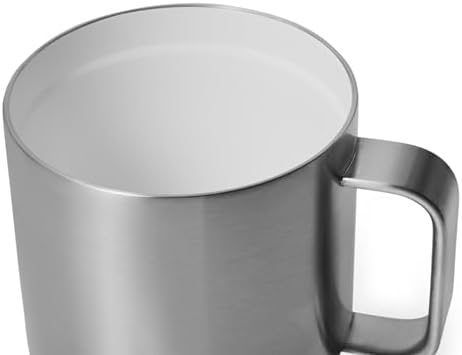 YETI Rambler 14 oz Ceramic Lined Stackable Mug, Stainless