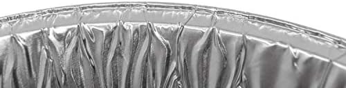 Fig & Leaf (360 Pack) Premium 9-Inch Pie Pans l Disposable Aluminum Foil l Heavy-Duty l Tin Plates for Tart Quiche Pies