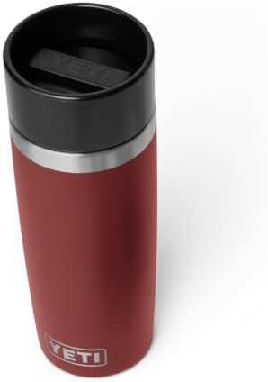 YETI Rambler 16 oz Travel Bottle, Stainless Steel, Vacuum Insulated with Leakproof Commuter Cap, Stag Red