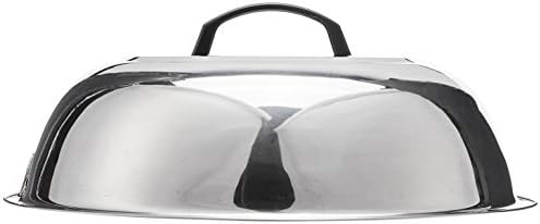 Winco 13 3/4" Stainless Steel Wok Cover