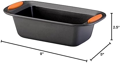 Rachael Ray Yum-o! Bakeware Oven Lovin' Nonstick Bread Loaf Pan for Baking