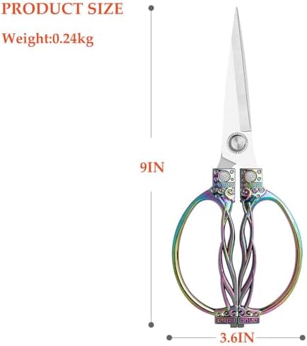 Stainless Steel Kitchen Scissors, Heavy Duty Multipurpose Shears for Food