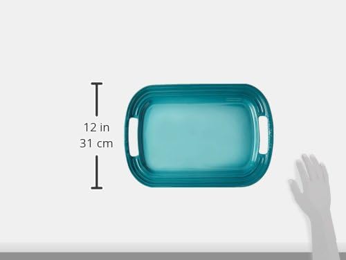 Le Creuset Stoneware Serving Platter, 16.25", White