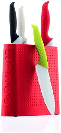 BODUM Bistro Knife Block, White