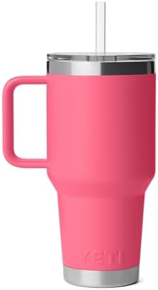 YETI Rambler 35 oz Straw Mug 2.0, Tropical Pink