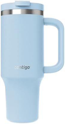 Contigo Streeterville 40oz Tumbler, Stainless Steel Vacuum Insulated, Leak-Proof, Cold for 29 Hours, Glacier