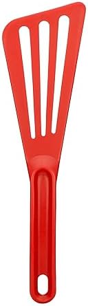 Matfer Bourgeat Exoglass® High Temperature Pelton Spatula, Red