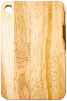 JK Adams Williston Small Prep Cutting Board, Thick Maple Wood Cutting Boards For Kitchen - 12" x 8" x .75"