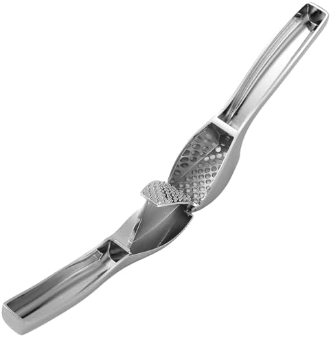 Garlic Press Crusher - Rust-Proof, Easy to Clean and Queeze
