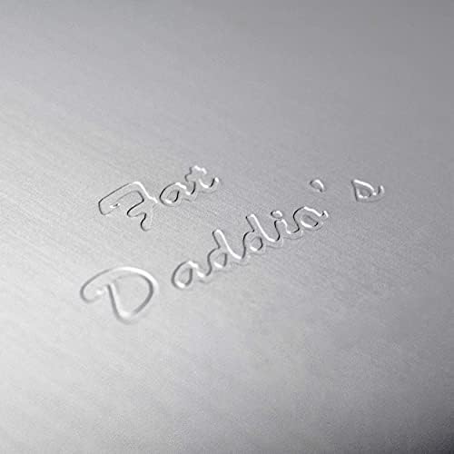 Fat Daddio's Anodized Aluminum 3-Tiered Round Cake Pan Set 3 Inch Depth, 4", 6", 8"