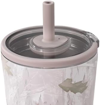 HydroJug Everyday Tumbler 14 oz, Ceramic-Lined Straw Cup, Camo