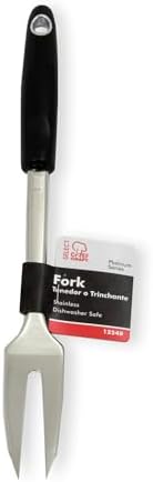 Chef Craft Select Meat Cooking Fork, 12 inch, Stainless Steel (Pack of 2)