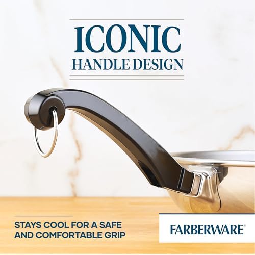 Farberware Classic Series Stainless Steel Frying Pan Set, Cookware Set