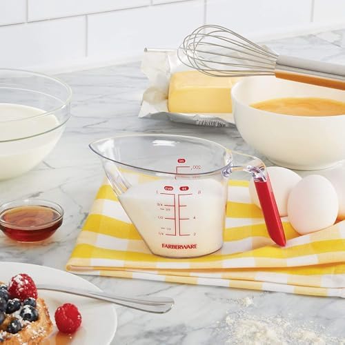 Farberware Professional 1-Cup Angled Measuring Cup - Red, 8 Oz