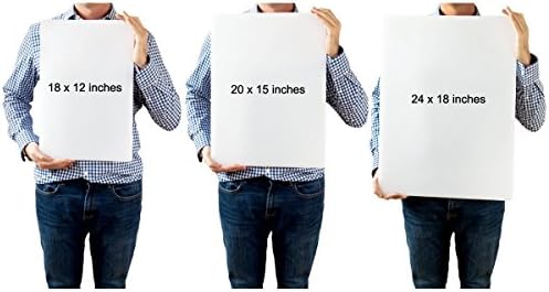 Thirteen Chefs Extra Large 24 x 18 Blue Cutting Board - 1/2" Thick HDPE Plastic for Fish and Seafood, Restaurant Quality Poly, NSF for Commercial Kitchens