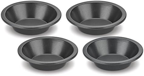 Cuisinart 4 Piece Round Dish Set, Mini, Steel Gray