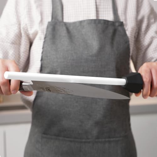 SHARPAL 118H Ceramic Honing Rod - Professional Knife Sharpener Steel