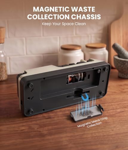 Newise Electric Knife Sharpener for Kitchen Knives, 3-Stage, Light Gold