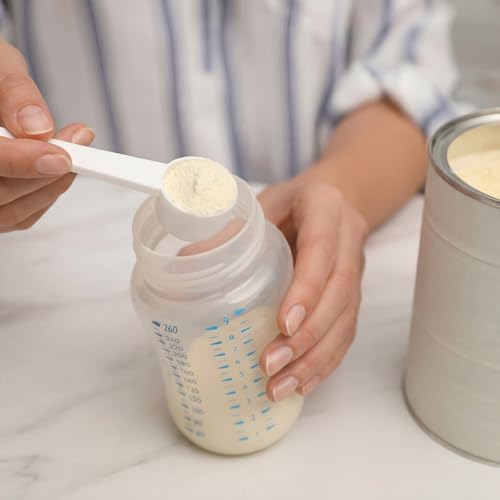Patelai 20 Pack 15ml/15cc Plastic Tablespoon White Measuring Spoons Long Handle Tablespoon for Coffee, Pet Food, Grains, Protein, Spices and Other Dry Goods