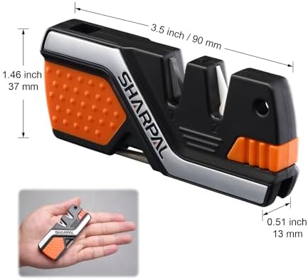 SHARPAL 101N 6-in-1 Pocket Knife Sharpener & Survival Tool