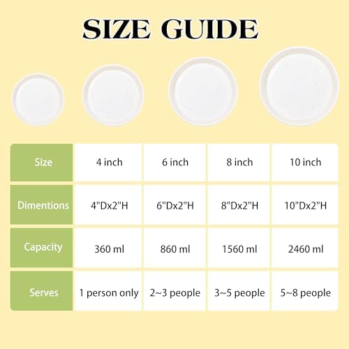 8 inch Silicone Round Cake Pans, Set of 2, Cream