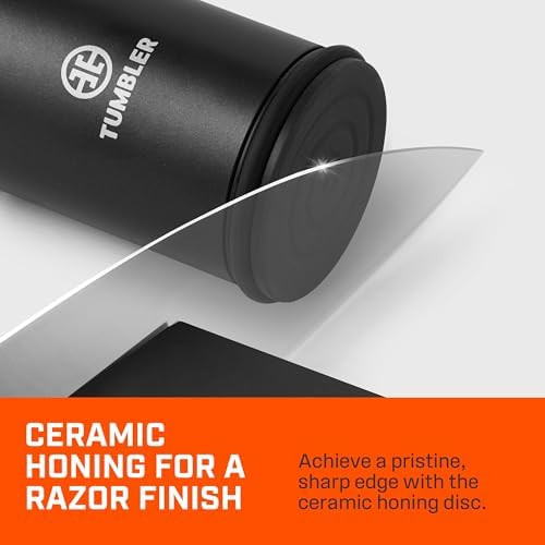 TUMBLER Pro Rolling Knife Sharpener™ (Black)